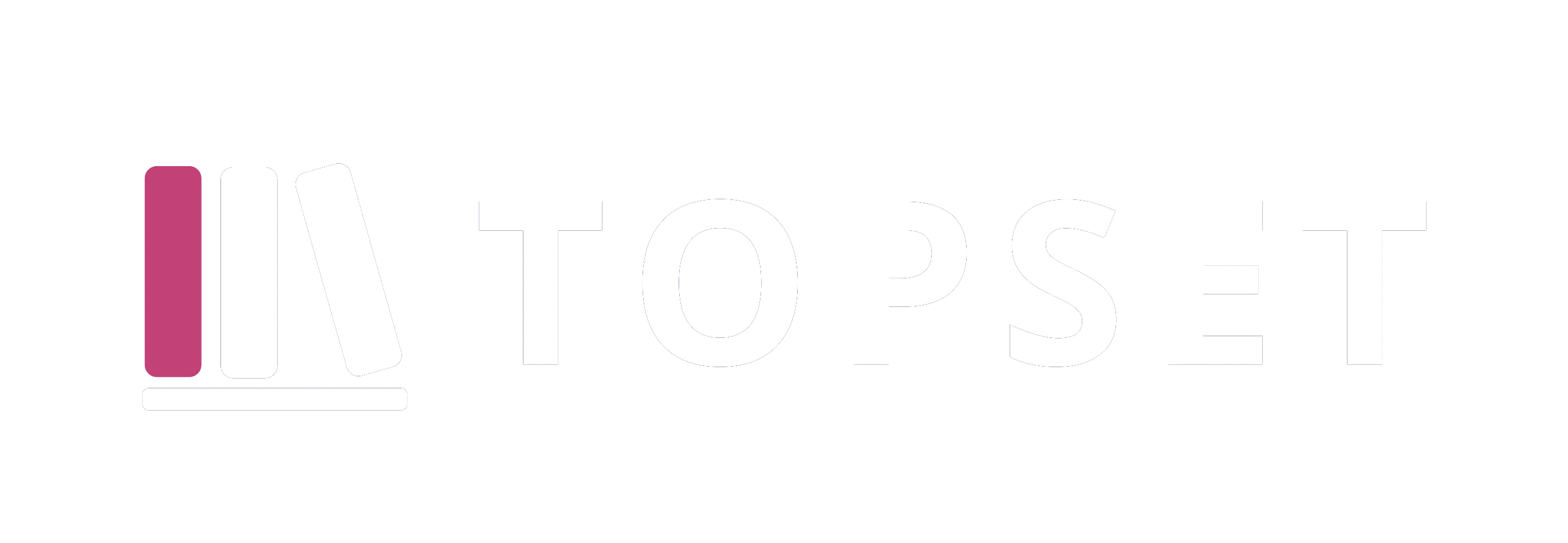 Topset Logo for dark background